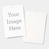 Vertikal Ausweis (Vorder- & Rückseite)