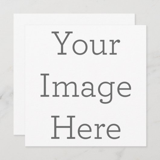 13,3 cm x 13,3 cm Flaches Programm (Vorne/Hinten)