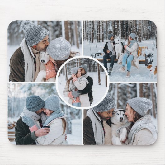 Create Your Own 5 Photo Collage Mousepad (Vorne)