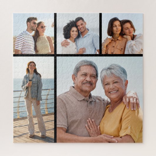 Create Your Own 5 Photo Collage Puzzle (Vertikal)