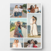 Create Your Own 6 Photo Collage Fotoplatte (Vorderseite)