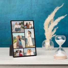 Create Your Own 6 Photo Collage Fotoplatte