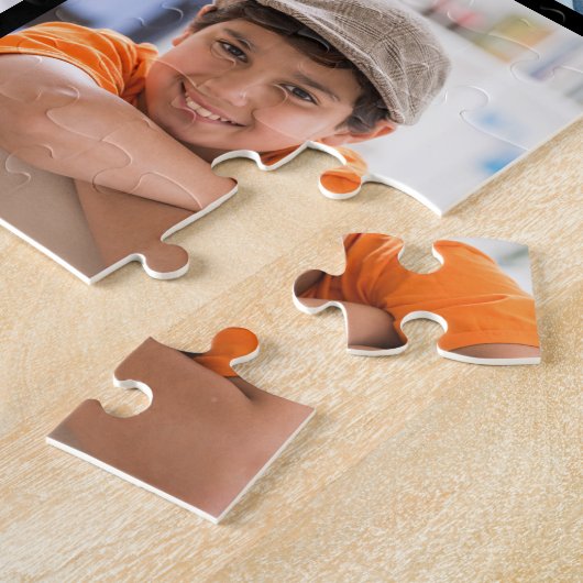 Create Your own 6 Photo Collage Gift Simple Easy Puzzle (Seite)