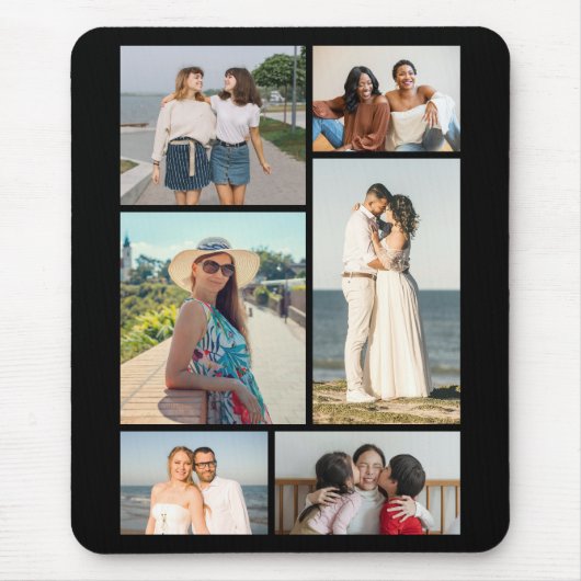 Create Your Own 6 Photo Collage Mousepad (Vorne)