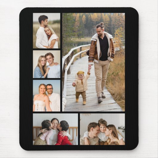 Create Your Own 6 Photo Collage Mousepad (Vorne)