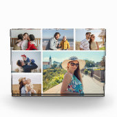 Create Your Own 6 Photo Collage Photo Block (Vorderseite)