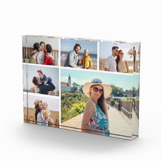 Create Your Own 6 Photo Collage Photo Block (Rechts)
