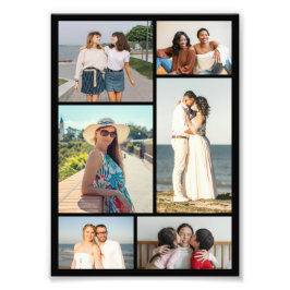 Create Your Own 6 Photo Collage Photo Enlargement Fotodruck