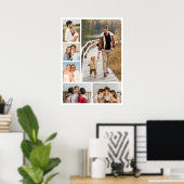 Create Your Own 6 Photo Collage Poster (Heimbüro)