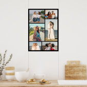 Create Your Own 6 Photo Collage Poster (Küche)