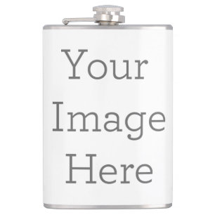 Create Your Own 8 oz Vinyl Wrapped Flask Flachmann