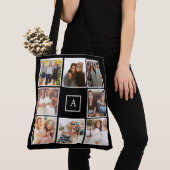Create your own 8 Photo Collage Monochrome Tasche (Von Nahem)