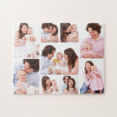 Create Your Own 9 Photo Collage Jigsaw Puzzle (Horizontal)