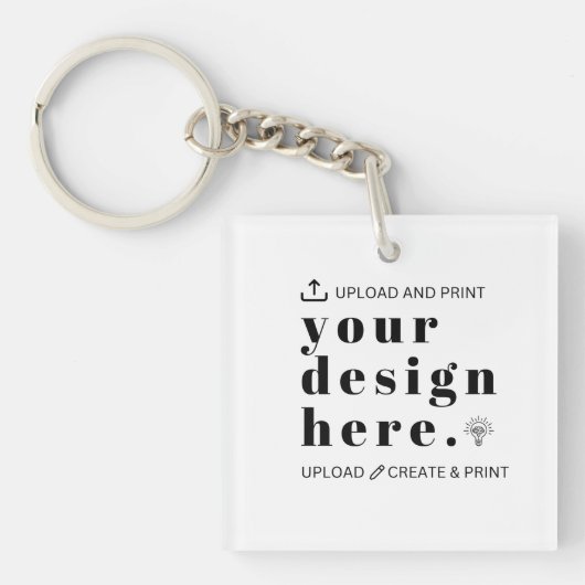 Create Your Own Accessory Schlüsselanhänger (Vorderseite)