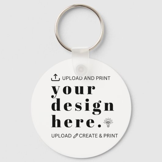 Create Your Own Accessory Schlüsselanhänger (Rückseite)