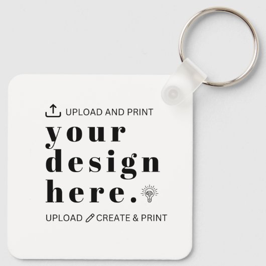 Create Your Own Accessory Schlüsselanhänger (Rückseite)