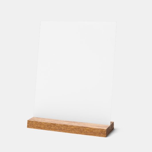 Create your own Acrylschild (Winkel)