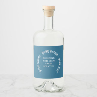 Create Your Own Alkoholflaschenetikett