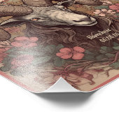 Create Your Own Art Nouveau Aries Zodiac Fotodruck (Ecke)