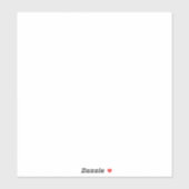 Create Your Own Aufkleber (Blatt)