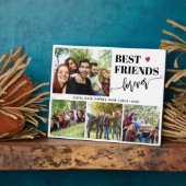 Create your own best friends 4 photo collage fotoplatte (Seite)