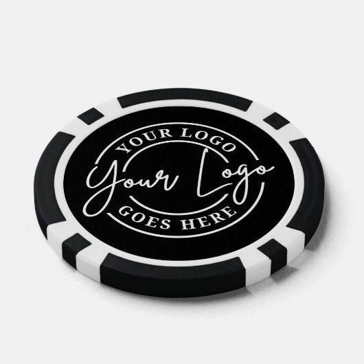 Create Your Own Black Logo Pokerchips (Einzeln)