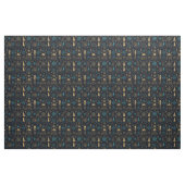 Create Your Own Blue & Gold Magic Symbols Black Stoff (Fat Quarter (45,7 x 55,9 cm))