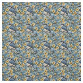 Create Your Own Blue Jays Yellow Flowers Blue Stoff