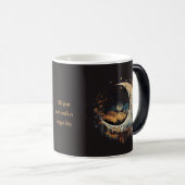 Create Your Own Boho Crescent Moon Landscape Verwandlungstasse (VorderseiteRechts)