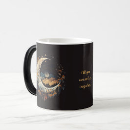 Create Your Own Boho Crescent Moon Landscape Verwandlungstasse