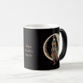 Create Your Own Boho Floral Moon Walk Verwandlungstasse (VorderseiteRechts)