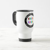 Create Your Own Branded Business Travel Mugs Reisebecher (Vorderseite Links)