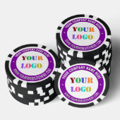 Create Your Own Branded Logo Poker Chips Template (Stapel)