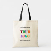 Create Your Own Branded Promotional Tote Bag Gift Tragetasche (Rückseite)