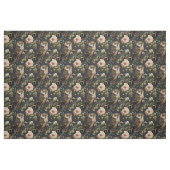 Create Your Own Brown Owl Pink Roses Stoff (Fat Quarter (45,7 x 55,9 cm))