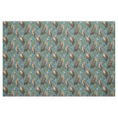 Create Your Own Brown Owls Blue Stoff (Fat Quarter (45,7 x 55,9 cm))