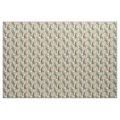 Create Your Own Brown Owls Yellow Flowers Stoff (Yard (91,4 cm))