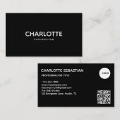 Create your own Business Card | QR code Visitenkarte (Vorne/Hinten)