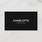 Create your own Business Card | QR code Visitenkarte (Vorderseite)