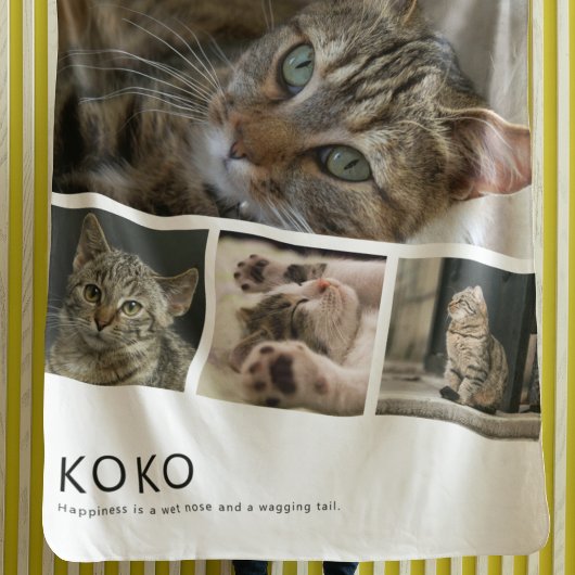 Create Your Own Cat Photo Fleecedecke
