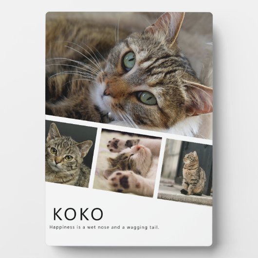 Create Your Own Cat Photo Fotoplatte (Vorderseite)