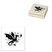 Create Your Own Celestial Fire Dragon Gummistempel (Stempel)