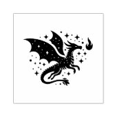 Create Your Own Celestial Fire Dragon Gummistempel (Prägung)