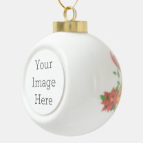 Create Your Own Ceramic Ball Bell Ornament