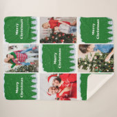 Create Your Own Christmas Photo Collage Sherpadecke (Vorderseite (Horizontal))