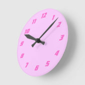 Create Your Own Clock Runde Wanduhr (Winkel)
