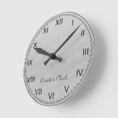 Create Your Own Clock - Style 6 Runde Wanduhr (Winkel)