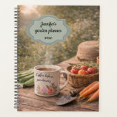 Create your own coffee before gardening garden planer (Vorderseite)