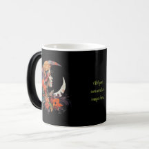 Create Your Own Colorful Floral Boho Moon