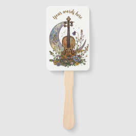 Create Your Own Crescent Moon Lullaby on Violin Fächer